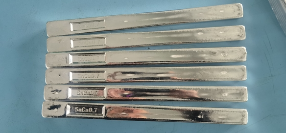 63A tin 13mm Leaded van het de Smeltingssoldeersel van de Soldeerselbar Lage de Stok Hoge Lasbaarheid